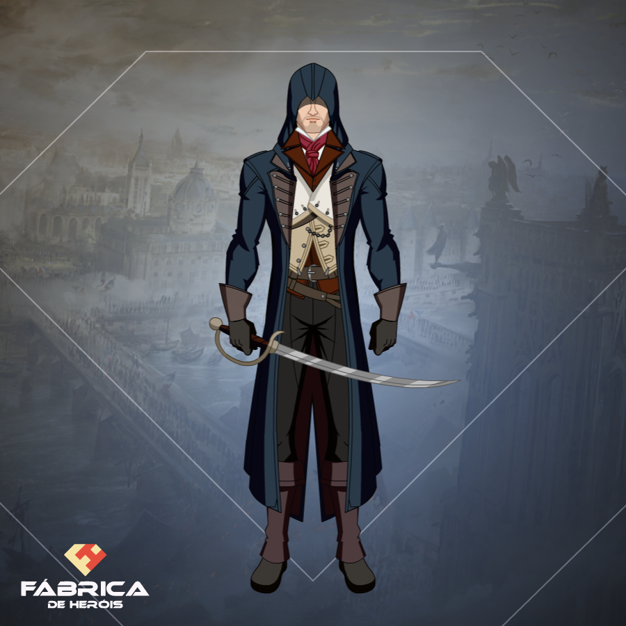 fabricadeherois's tweet photo. Assassin's Creed by Rodrigo Moreira #assassinscreed #Arno #Jacov #Evie #Bayek #Aya https://t.co/3zSsu6VxWw