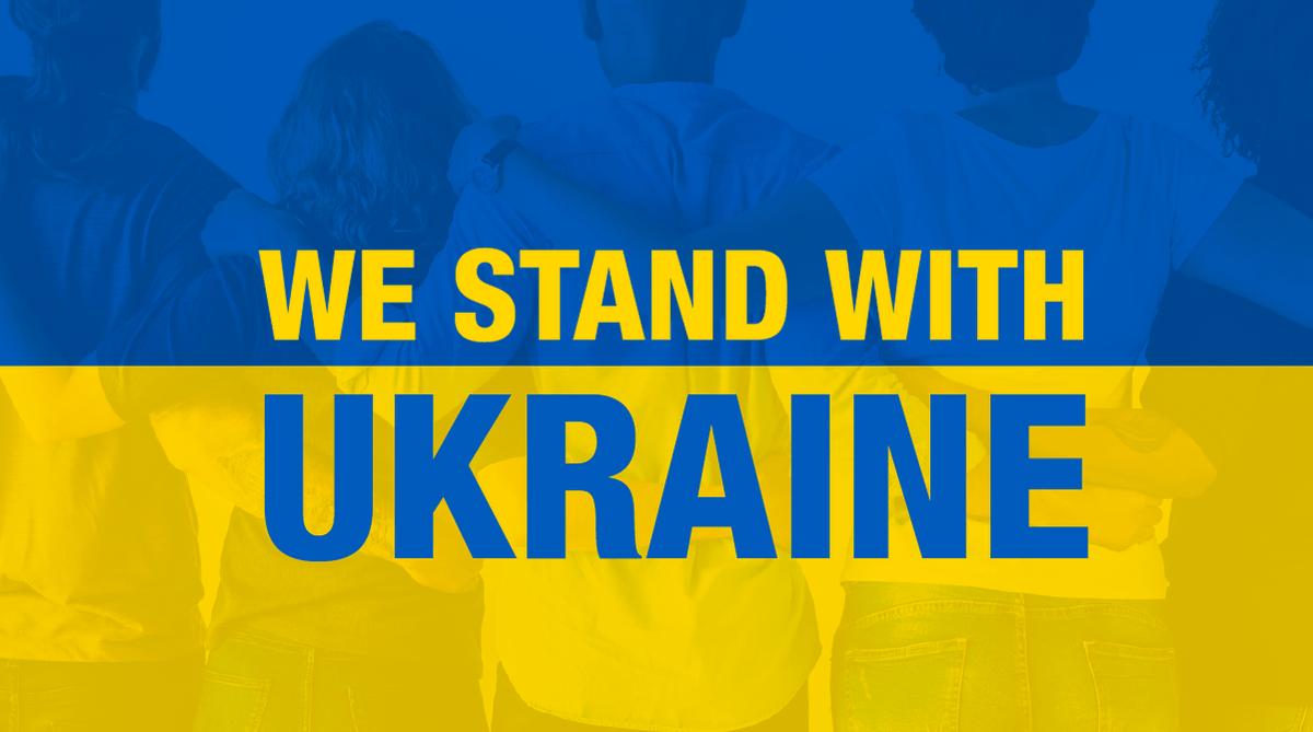 What’s happening in Ukraine is an outrage. United we stand has and always will be the defense for democracy and freedom. 🇺🇦 #WeStandWithUkraine