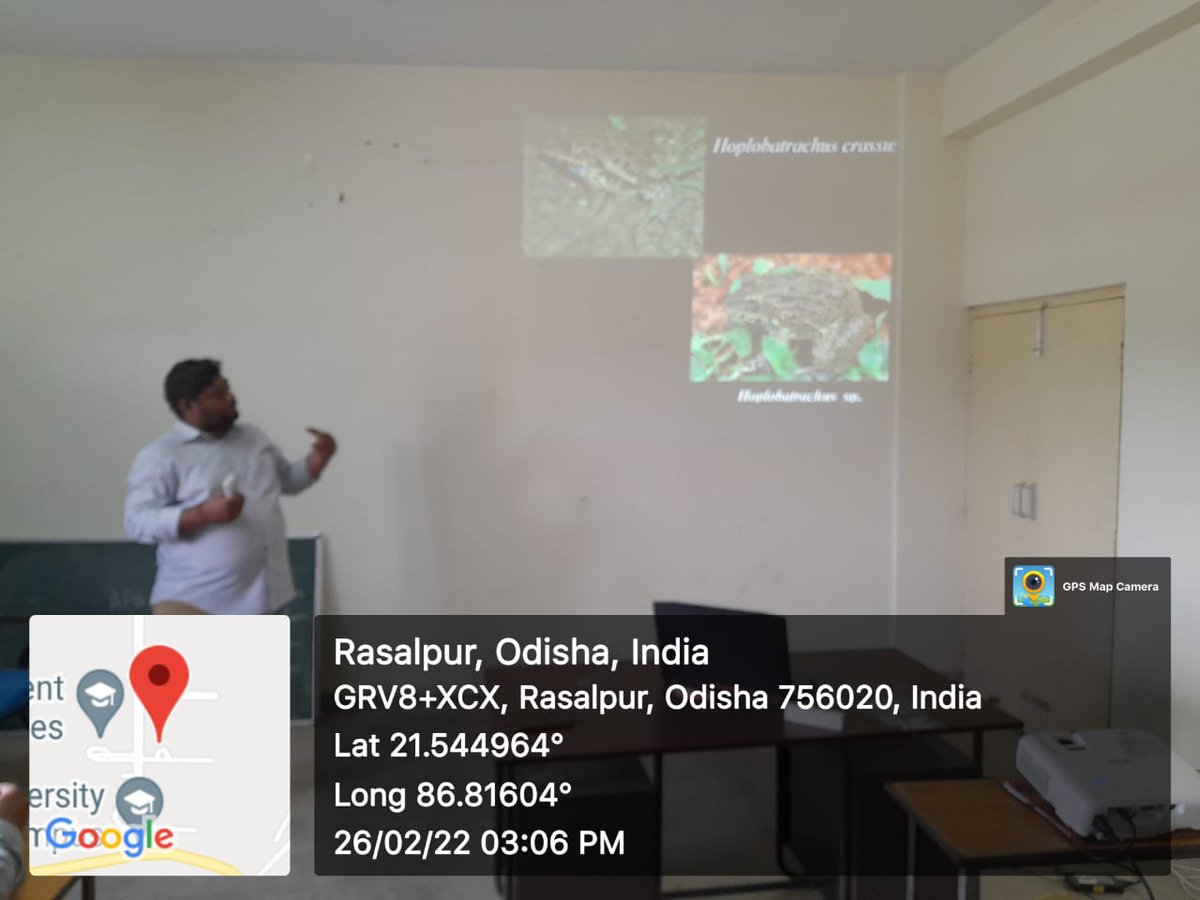 NEILBINDAS's tweet photo. Loved talking to people about herpetofauna and could see how much they misinterpreted them. Myths and mythologies preoccupy their mind.. was happy to answer questions from a diverse group of students! @FakirMohanUniv @CMO_Odisha @PMOIndia @dpradhanbjp #NationalScienceDay2022 https://t.co/84UbWPucj5