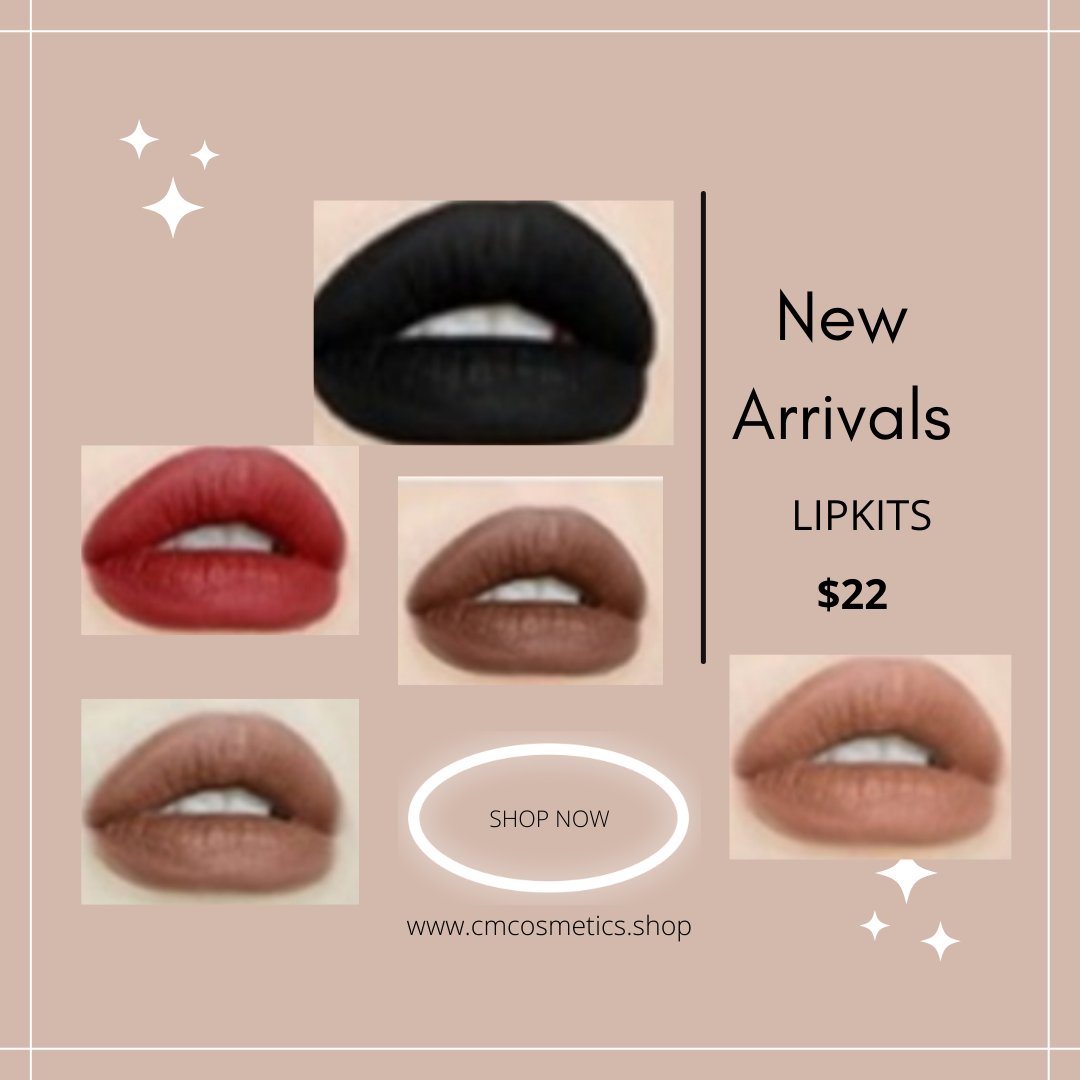 Looking for lipstick that will last?

Try Cmcosmetics new lip kits today and get ready for luscious lips for 24 hours!

Vegan and cruelty free 

cmcosmetics.shop/product-page/l…