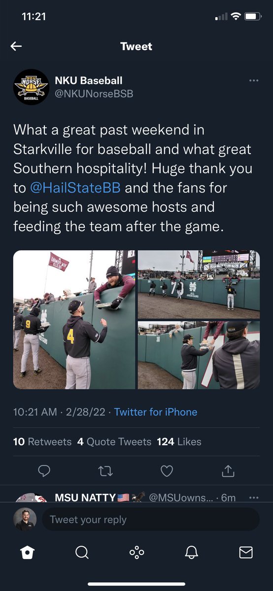 robbiefaulk1878's tweet photo. It’s been happening a long time at The Dude but it’s always cool to see reactions from teams that come through. https://t.co/gdJr1tJNMl