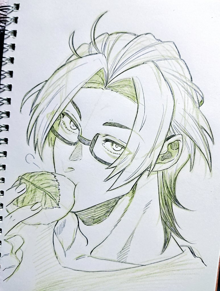 いつか何か描きたいので七ツ森くん練習します 