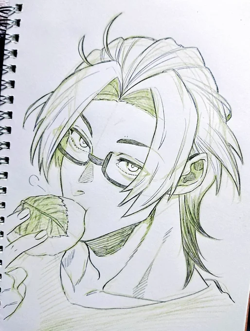 いつか何か描きたいので七ツ森くん練習します 