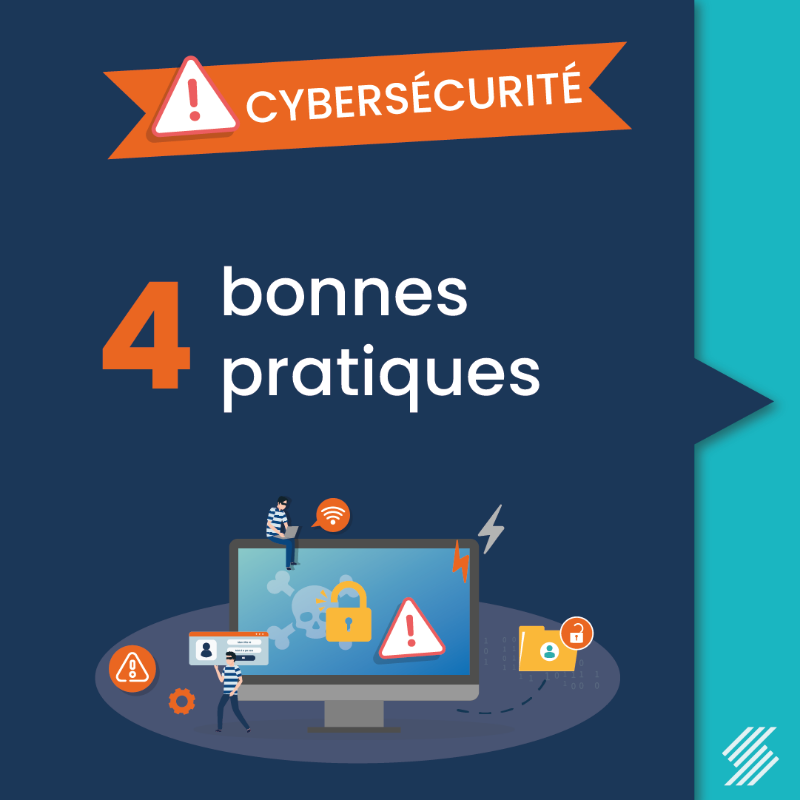 SEPTEO_AVOCATS's tweet photo. 🔐 [#𝐂𝐲𝐛𝐞𝐫𝐬𝐞́𝐜𝐮𝐫𝐢𝐭𝐞́]

 💡 Nous vous présentons 4 bonnes pratiques pour sécuriser votre activité quotidienne sur internet !

 🌐 #SECIB met à votre disposition des solutions pour une #sécurité optimale ⚙️

 #Avocats #LogicielMétier #RGPD #ProtectionDesDonnées