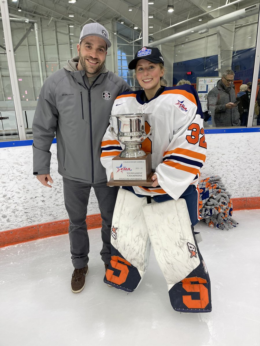 MACGoaltending's tweet image. What a year it’s been for @adesmet32 . CHA 1st-Team, CHA Goalie of the Year, NCAA National Women’s Goalie of the Year Semi-Finalist, and CHA Champ (2x champ). Now onto the big dance! #TheMACGroup