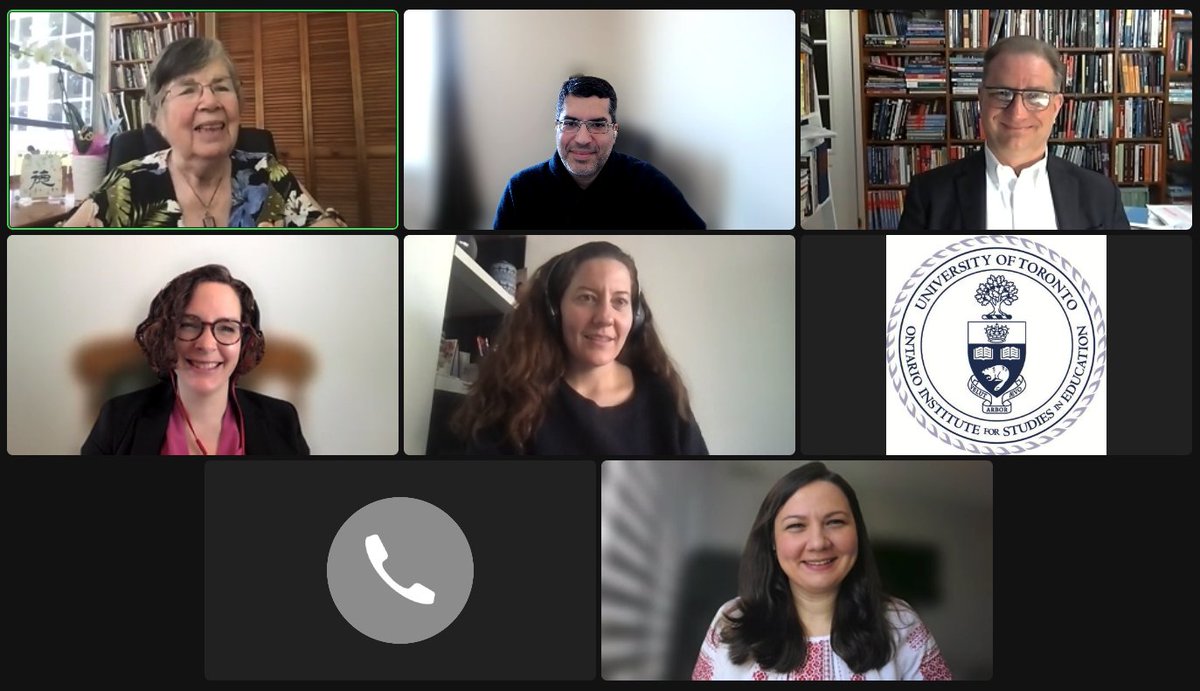 Delighted to congratulate Dr. <a href="/NadiiaKachynska/">Nadiia Kachynska, PhD🇺🇦🇨🇦</a> for an exceptional thesis defense today! So impressed and proud of your work, Nadiia, not only today but over the past 4 years. Thanks <a href="/Marek_Kwiek/">Marek Kwiek / Social Stratification in Science</a> and <a href="/GraceKStep/">Grace Karram Stephen</a> for joining Ruth Hayhoe, <a href="/LizzieBuckner/">Elizabeth Buckner</a> and I at the final oral exam.