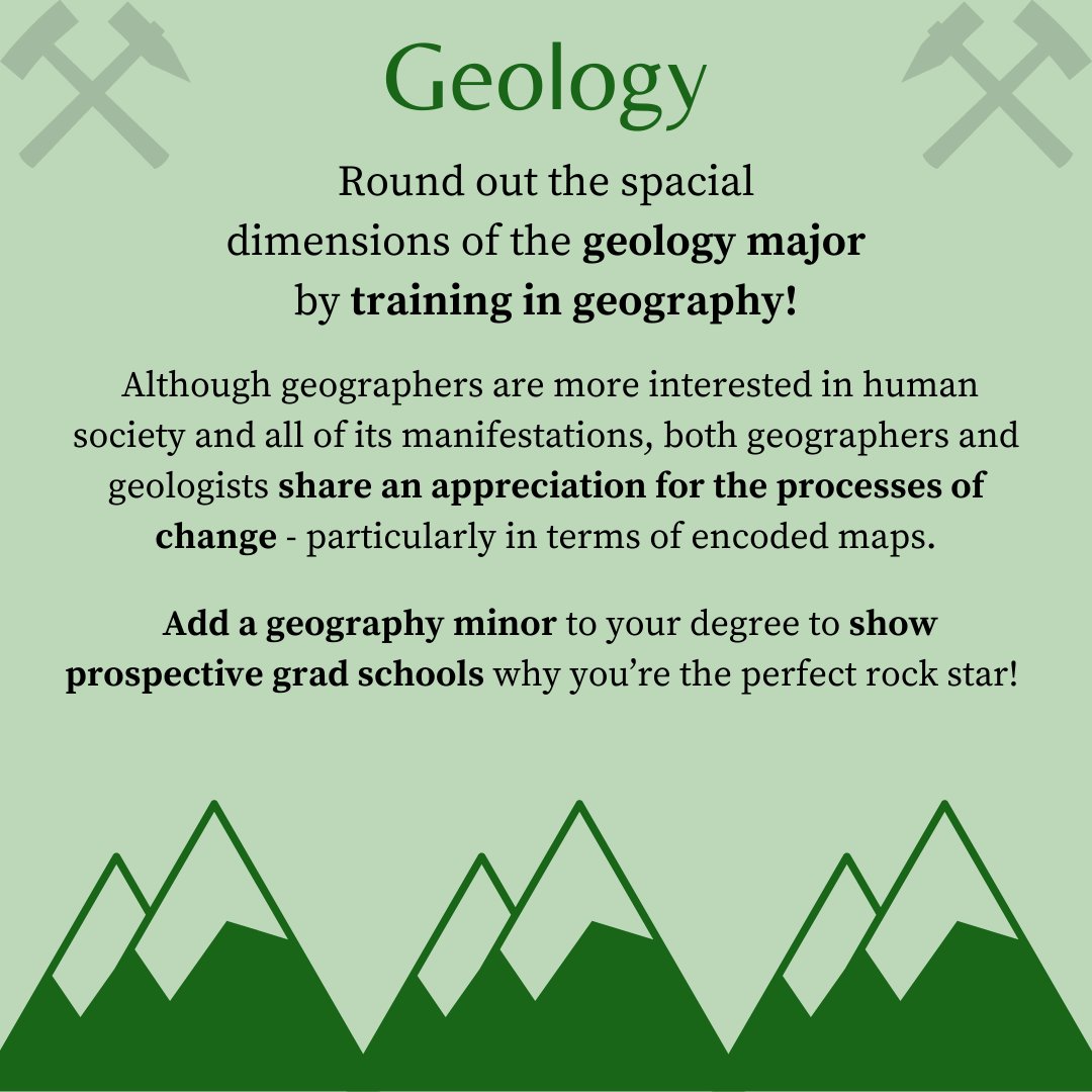 CofcGeography's tweet photo. Geology majors - have you considered how a geography minor may enhance your studies?
Learn more about the geography minor and its course offerings by visiting https://t.co/NDWlFxaAZ4 https://t.co/4HnQmjMu3U