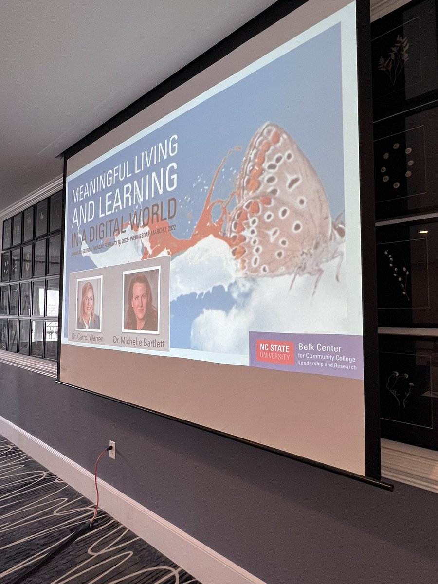 DrCarrolWarren's tweet photo. What a great conference #MLL2022 #Savannah Thanks for hosting my colleague @DrMBartlett and I for a presentation on #eService #learning this morning! #onlinelearning #distancelearning #teachingonline https://t.co/UzdFW6OlWG