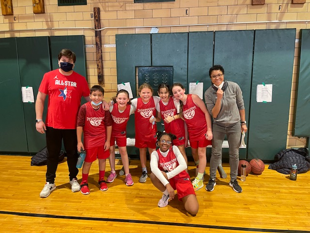 CaedmonBBall's tweet photo. Phenomenal job by the Caedmon Storm, who defeated Mo' Motion Mix, 34 - 11, Sunday. Outstanding teamwork as every player scored. #CaedmonBasketball #CaedmonGrade5 #CaedmonPhysEd #TheCaedmonStory #gothambasketballassociation https://t.co/HHkO9lW42K