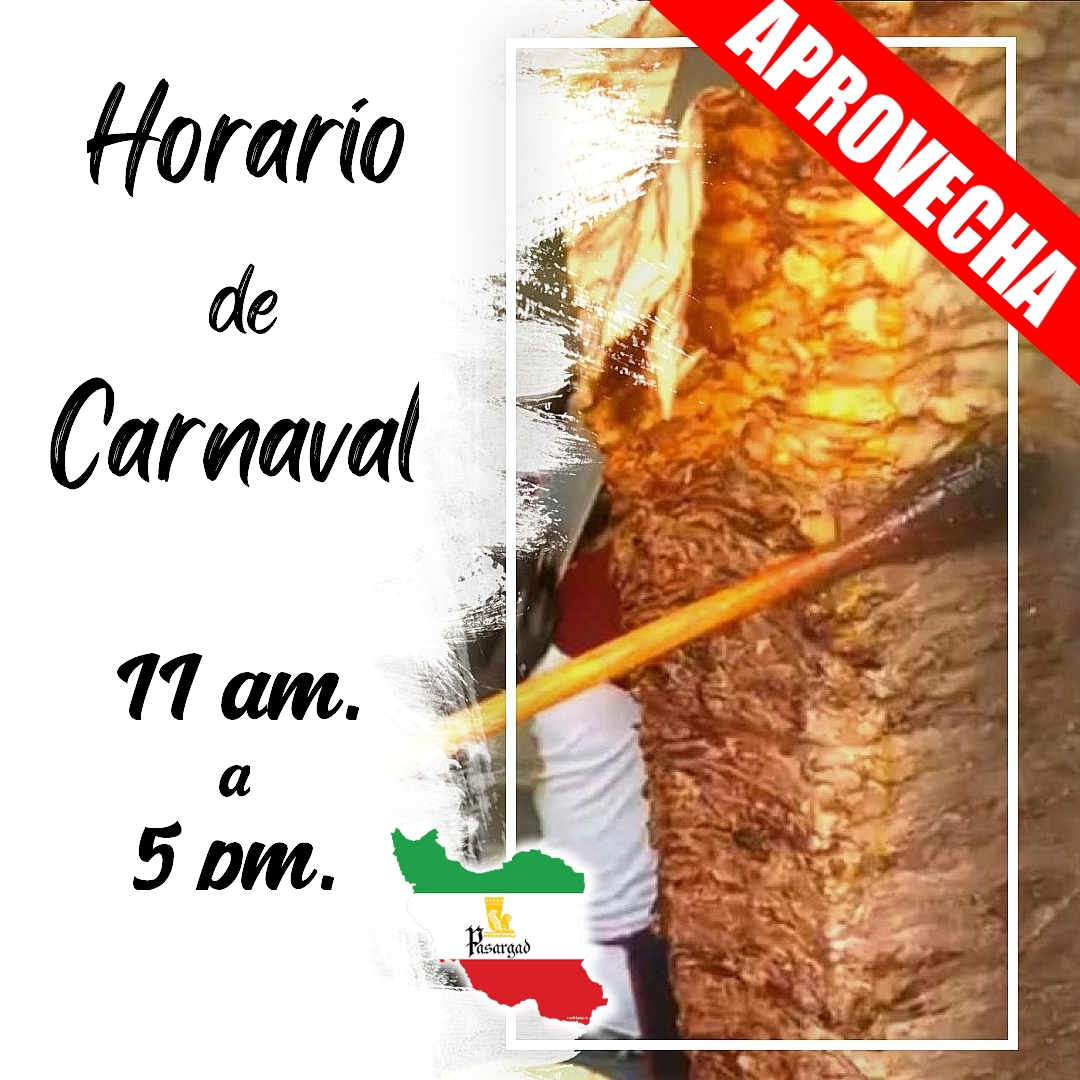 Aprovecha para disfrutar tu shawarma por $3 en este horario de carnaval.

Te esperamos en Chacao, y también contáctanos por el whatsapp en nuestro perfil para hacer tu pedido. También por Pedidos Ya (según su cobertura).

Con la calidad y sabor de siempre #pasargad #shawarma