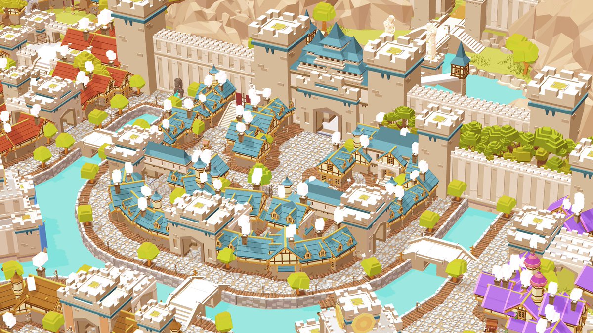 Pocket_Build's tweet photo. A recreation of Stormwind City from World of Warcraft created by Lucania in Pocket Build. https://t.co/1i5rMbZBZm