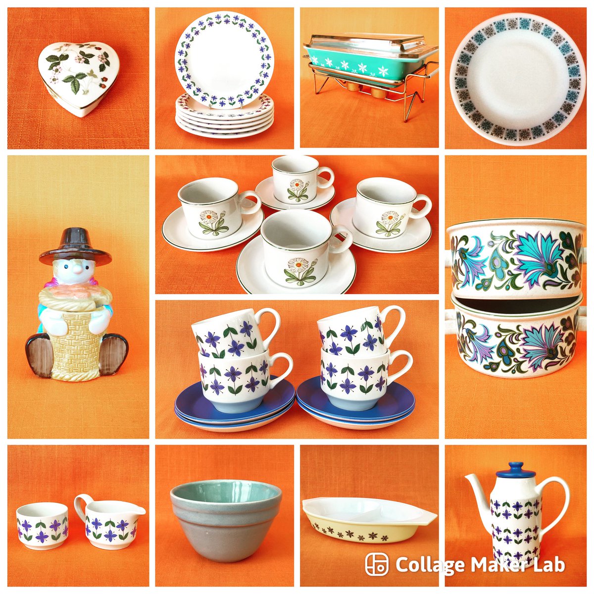 EtsyStuck1970s's tweet photo. Lots of goodies added to the shop… and now I’ve run out of storage space! 😱
💚#midwinterroselle
🍓#wedgwoodwildstrawberry
🌼#midwinterfleur
❄️#pyrexsnowflake
💙#pyrexchelsea
💜#windymiller
💙#midwintercaprice
🇦🇺 #fosterware #puddingbasin
💛#pyrexsnowflake https://t.co/UrHoeFEhg9