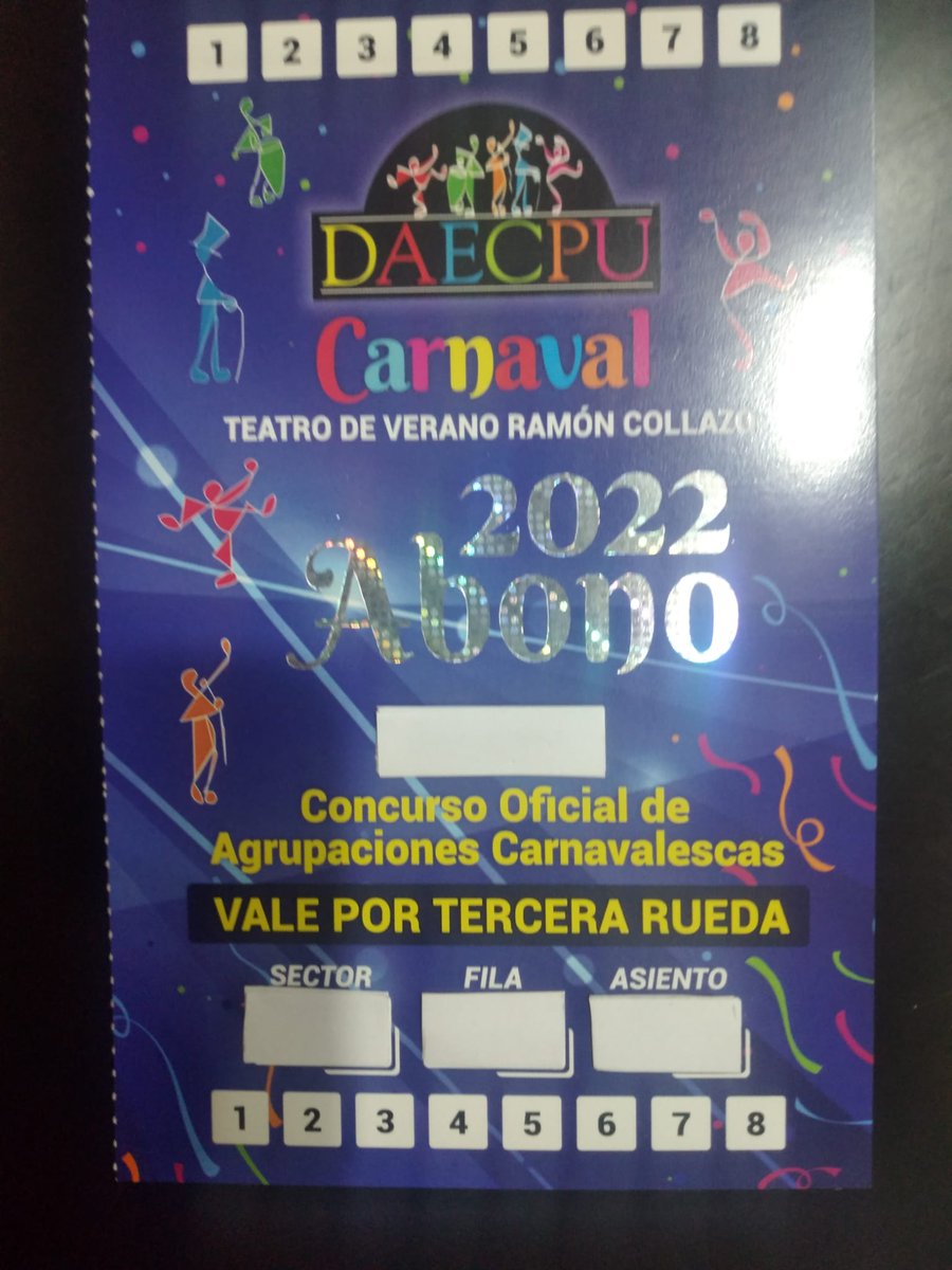 carnavaldfuturo's tweet photo. 🥳 ¡SORTEO!

Cómo es tradicional, Carnaval del Futuro regala un abono para la Liguilla. 
En nuestro twotter tienen que dar me gusta y RT.
El sorteo será esta madrugada. https://t.co/KqQCpdQ1YW