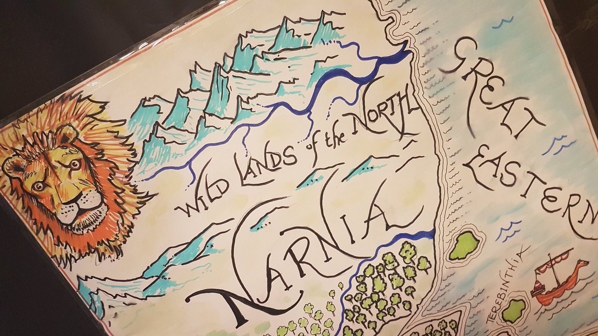 It has to be a map on this Geography door for the impending World Book day.