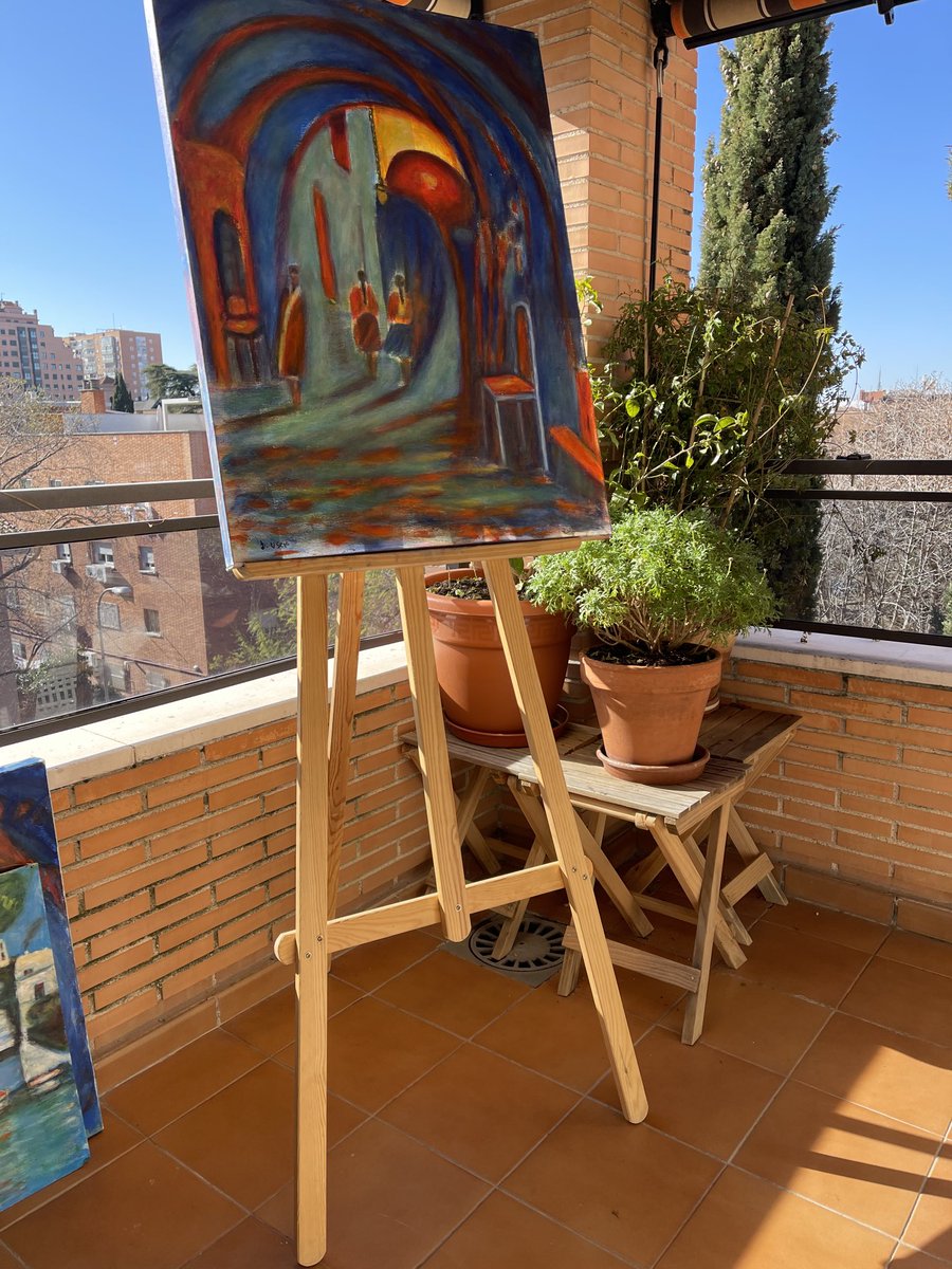 PeyronaJose's tweet photo. Obra terminada óleo sobre lienzo 82x62 de Diocrecia Usero https://t.co/EMRsbcXbyp