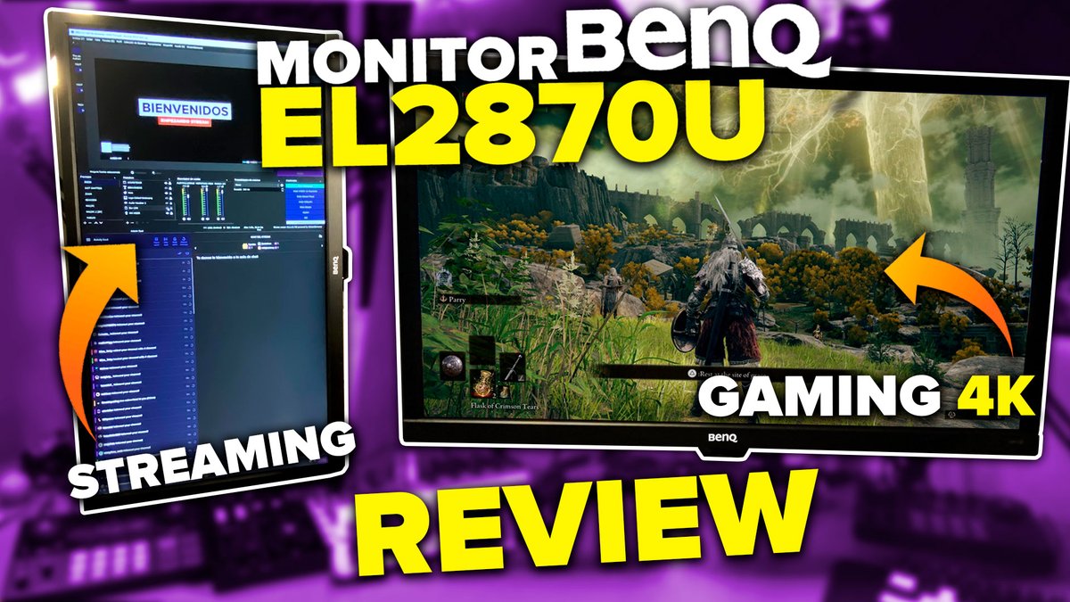UrbVic's tweet photo. NUEVO VIDEO!! Haremos review del monitor EL2870U que los chingones de @BenQ_Mexico nos mandaron! así que espero verlos a todos en el estreno! Ya se la saben 12pm :D  https://t.co/OBUe3nh5nS #benquality https://t.co/S6z7DhTWjW