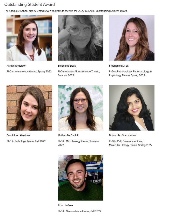 Very excited to receive this recognition along with <a href="/boas_stephanie/">Stephanie Boas, Ph.D</a> 🎉 #gocowelllab