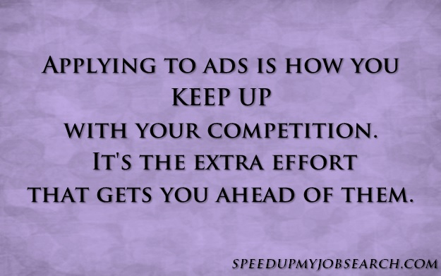 PC_Headhunter's tweet photo. Applying to ads is how you KEEP UP with your competition, it's the extra networking attempts, the consistent structure, and a dedication to finding the BEST job (not just any job) that gets you ahead of them. https://t.co/dDkqG2erOQ