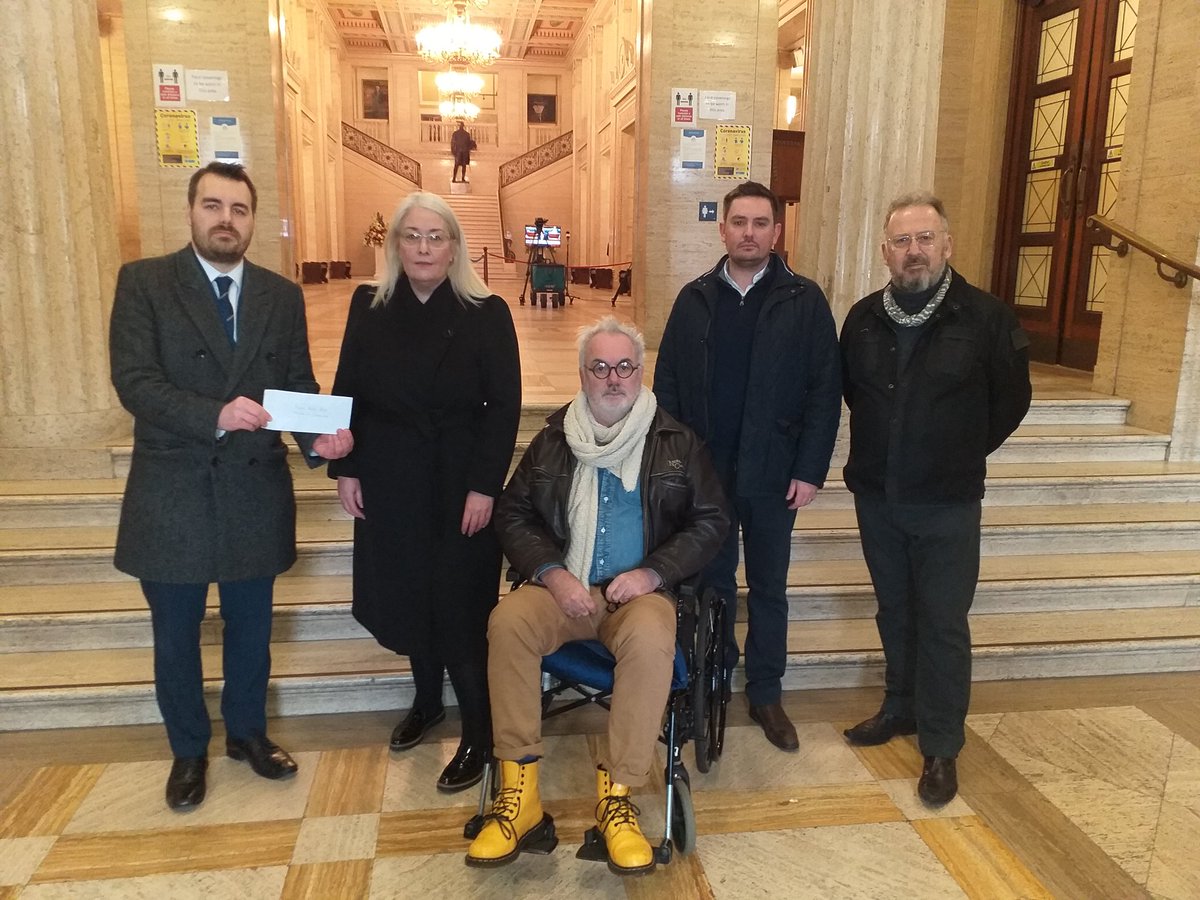 Today we went to Stormont to hand deliver a further letter to the Minister for <a href="/deptinfra/">Department for Infrastructure</a> inviting her to meet us as Bangor Central Cllrs, to visit Queen's Parade site &amp; urge her to return the planning application to <a href="/ANDborough/">ArdsandNorthDown</a> Council #NoMoreDelay #SupportBangor #ActNowMinister