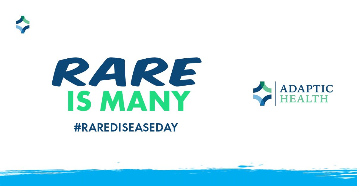 AdapticHealth's tweet photo. Today is Rare Disease Day! More than 200 million people have a rare disease with no approved treatment. We're on a mission to accelerate treatments for the 7000+ rare diseases. https://t.co/7xd433gKqM #rarediseaseday #rarediseaseawareness #rarediseases #realworlddata https://t.co/CoCbO2Nf7f