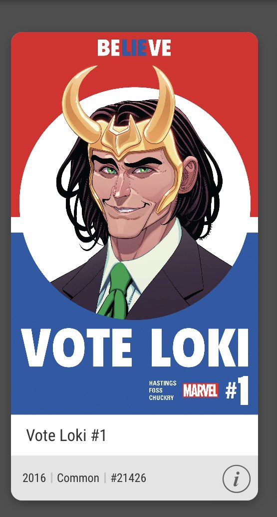 VeVePlanet's tweet photo. IT’S #GIVEAWAY TIME! 🎁

#21426 Vote Loki #1 🇺🇸

✅ Follow us @VeVePlanet &amp; @dydbetting 
❤️ LIKE the post &amp; reply with gif.

DM us to sponsor the next GA! 📬

Announcing winner on 6th March! 🔔

#VeVeCommunity #VeVeCollectibles #VeVeFam #VeVe #NFTGiveaway 🎁 https://t.co/0mzlkpdgYu