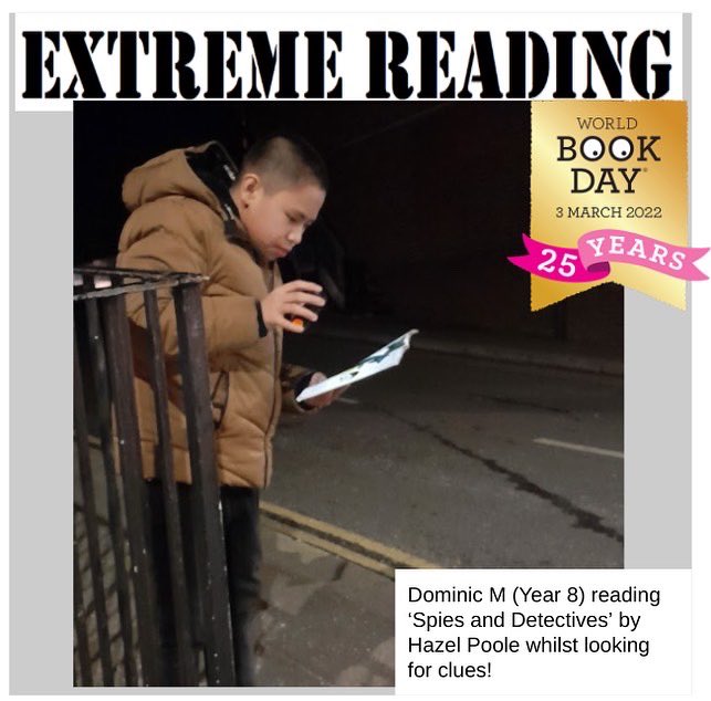 UckColl_Media's tweet photo. To celebrate World Book Day, we are running our Extreme Reading Competition students have take a picture of reading in “extreme” location. The deadline is Wednesday 2nd March. The Google Form can be found oon your Year Group Classroom.
#extremereading #studentsreading https://t.co/gZgRYiHDDw