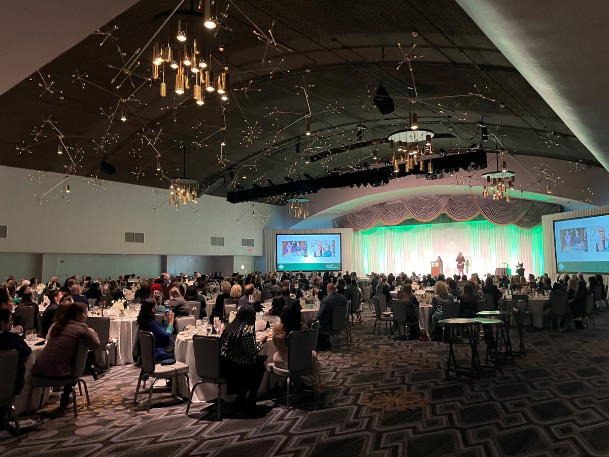 OculusInc's tweet photo. Last week we had the honor of attending the Girl Scouts of Eastern Missouri's signature fundraiser, Dessert First! During the fundraiser, a rendering of the Oculus-designed STEM Center at Camp Fiddlecreek was unveiled. (See sneak peek in the pics) #oculusinc #architecture #design https://t.co/CImTsZ8rnc