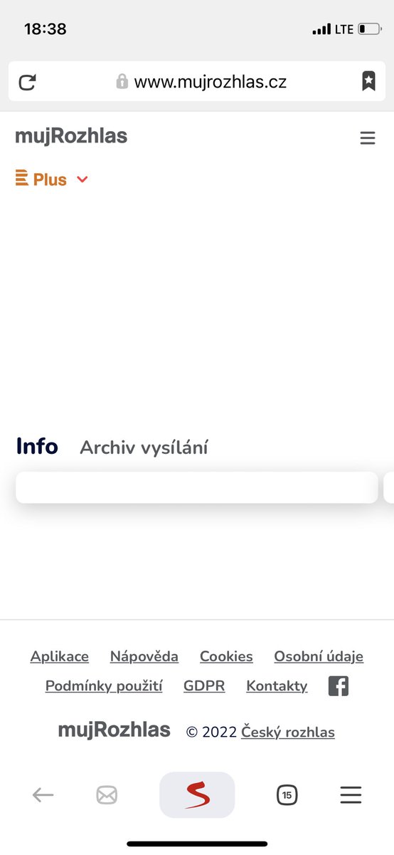 luk_vavec's tweet photo. @CRozhlas @CRoPlus stal se nějaká technická chyba? V rádiu mě #crozhlasplus vypadl, na webu nelze načíst on-line vysílání. @Posledniskaut nemá info ? 🤔 https://t.co/RJShhOBNSQ