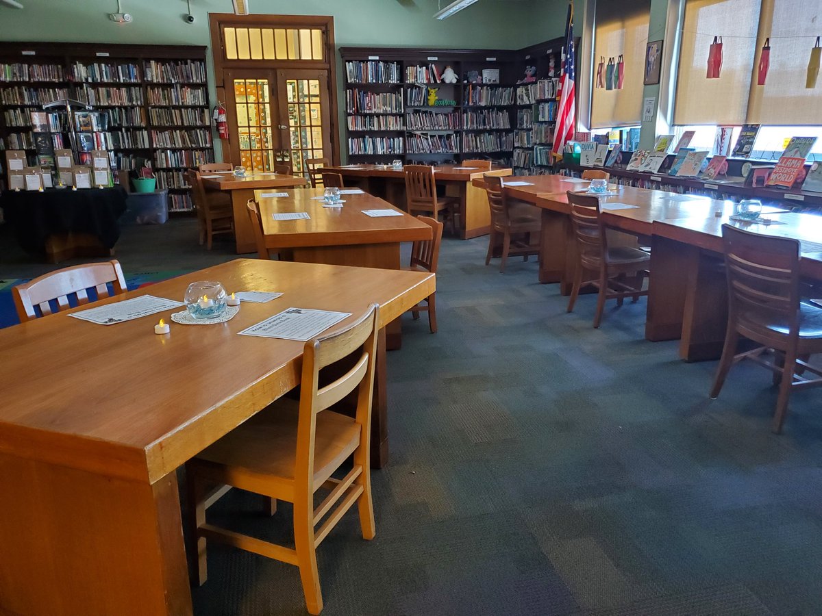 All ready for "Blind date with a book" Part 1.