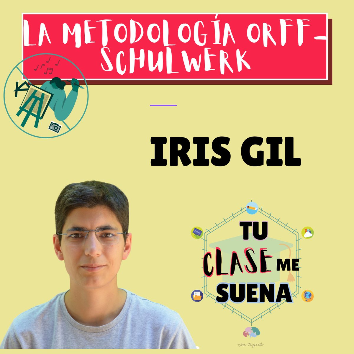 El domingo estará con nosotros Iris Gil hablándonos de la metodología Orff Schulwerk en primaria y secundaria🥳🥳

¿Te lo vas a perder?😊
