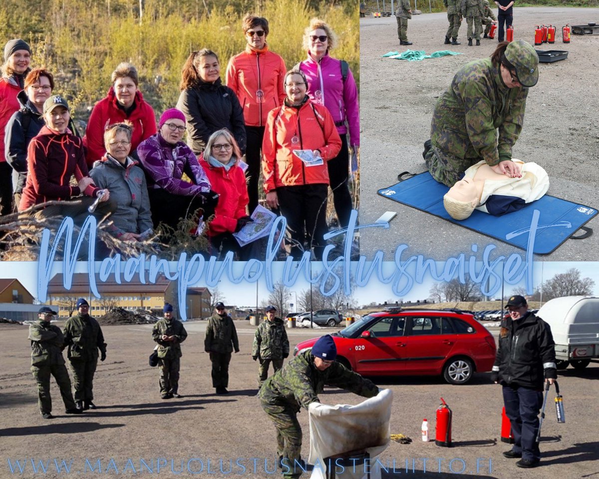 Ukrainan tilanne on lisännyt kiinnostusta vapaaehtoista maanpuolustustoimintaa kohtaan. Maanpuolustusnaisia yhdistävät arvot isänmaan rakkaus, osaava toimija ja yhdessä ilolla. Jäsenyhdistyksiä on 63 ympäri maata. maanpuolustusnaistenliitto.fi
#vapaaehtoinenmaanpuolustus