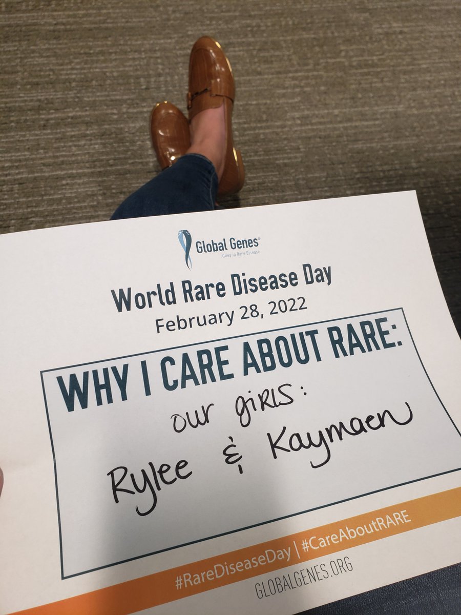 JeremiahTreeWV's tweet photo. Wear jeans today, to shine a light on rare genes. 
World Rare Disease Day 2022...in honor of Rylee &amp; Kaymaen...and so many others. 
Nonketotic Hyperglycinemia (NKH)
Let us know why you care!
@GlobalGenes #CareAboutRARE #RareDiseaseDay #kindnessiscontagious #bughug https://t.co/gT8H5OrXbm