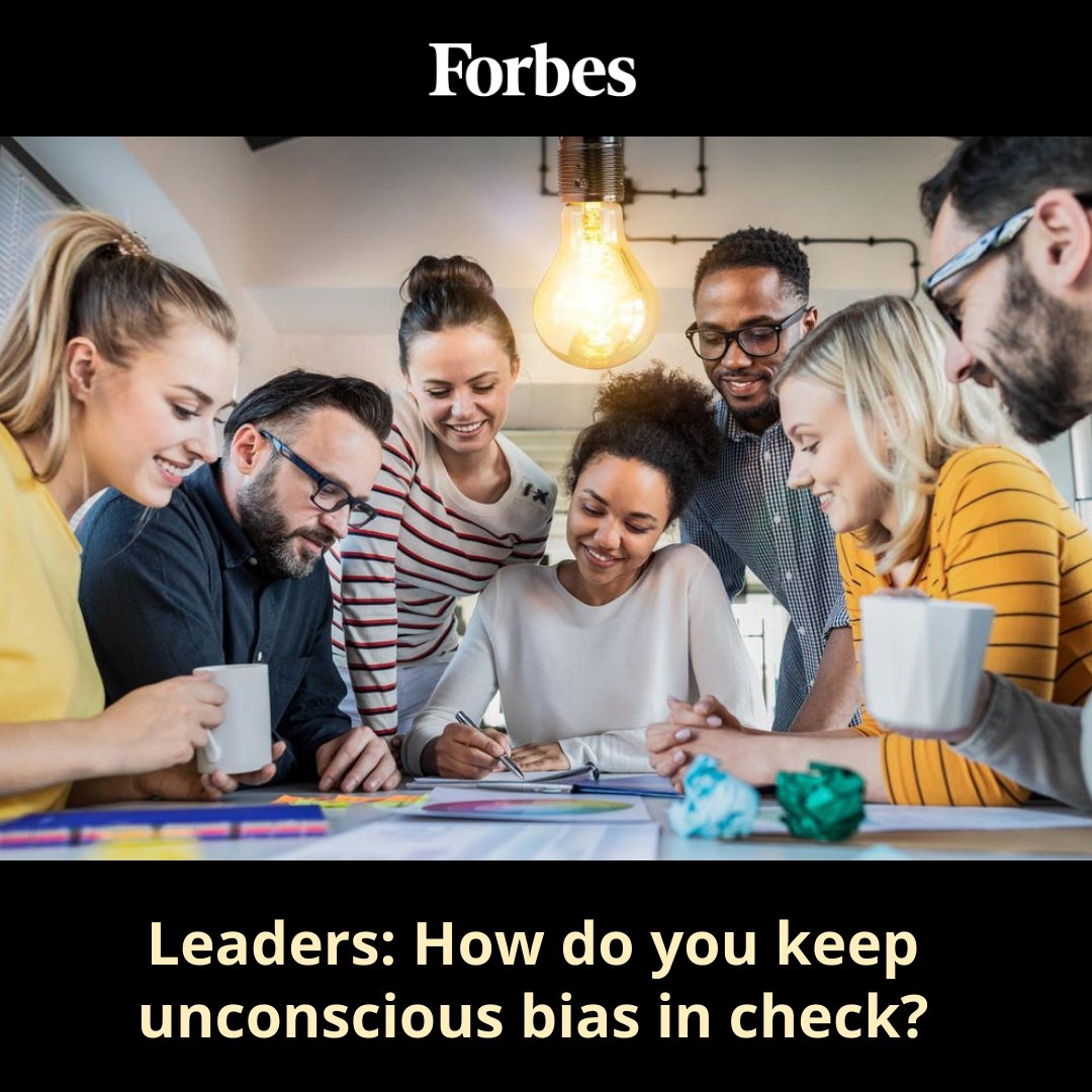 TalentCulture's tweet photo. Leaders may have good intentions but unknowingly let bias drive their decisions. How do you manage something so hard to detect?

Our Founder @MeghanMBiro explores on @Forbes: "How To Tackle Unconscious Bias In Your Workplace" 👉 https://t.co/xaxr7UMqKF

#leadership #bias #orgdev https://t.co/iv7y6uBqzi