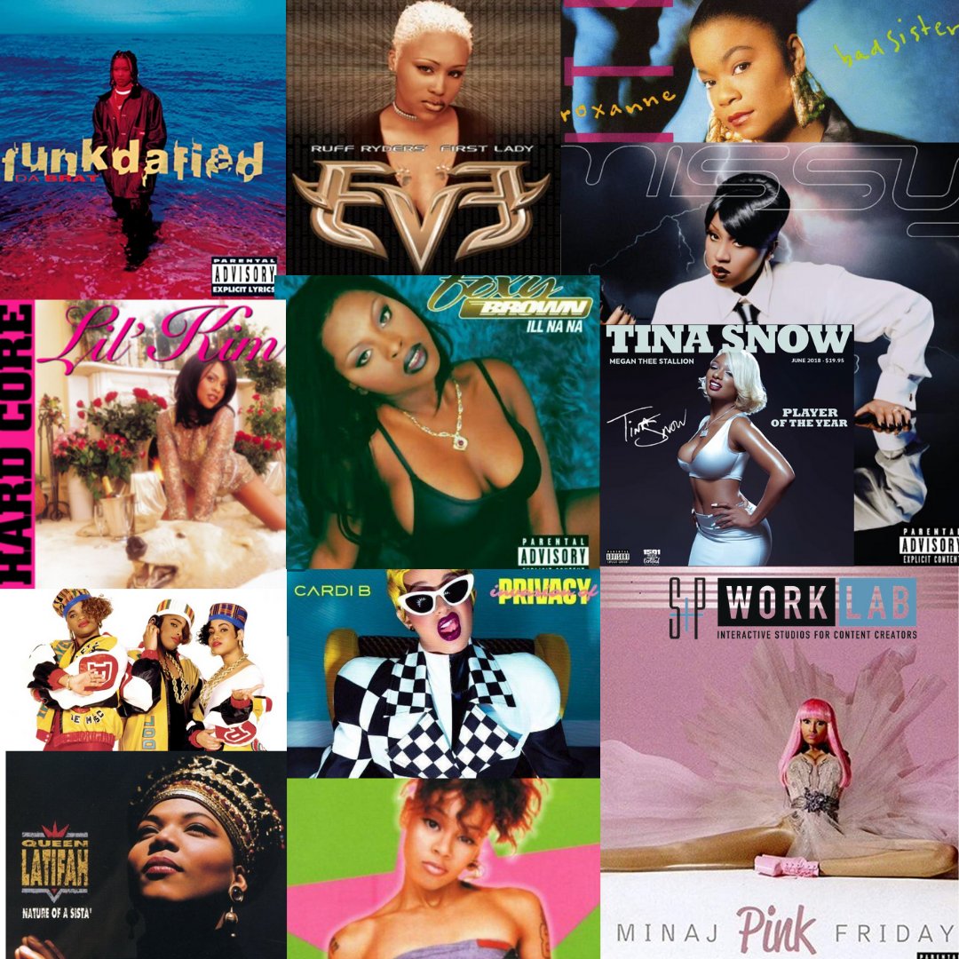 SP_WorkLab's tweet image. Today let&apos;s honor our lady MC&apos;s🥰 

Female rappers not only push their pen through creativity in writing rhymes but they are certified trend setters. Fashion, hair and swag are in these ladies blood! Who&apos;s your favorite Black female MC? 

#blackhistorymonth2022 #contetcreators