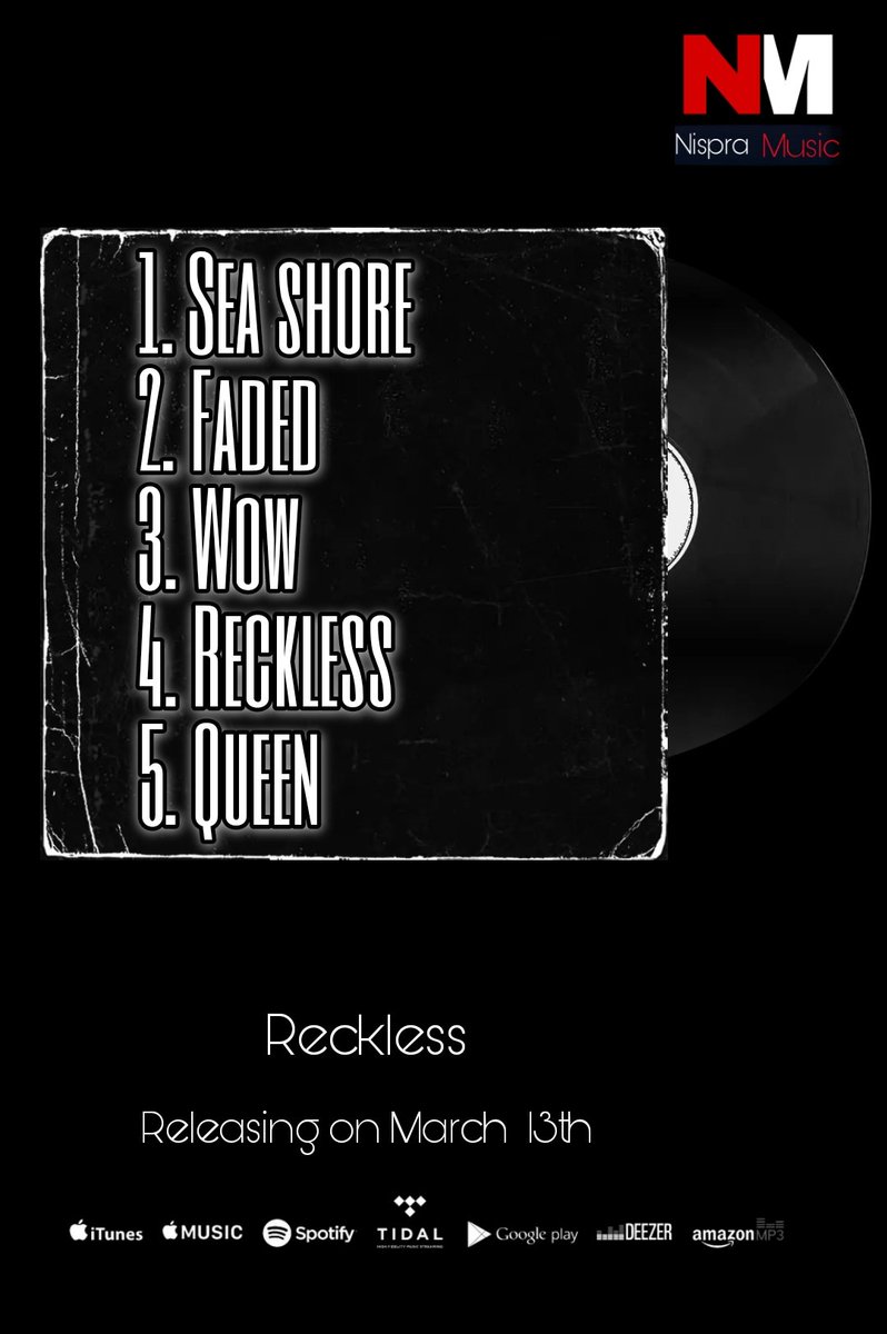 Fcukera's tweet photo. "Reckless" is gonna out on 13th Mar❣️ https://t.co/SAtZ9zIzbZ