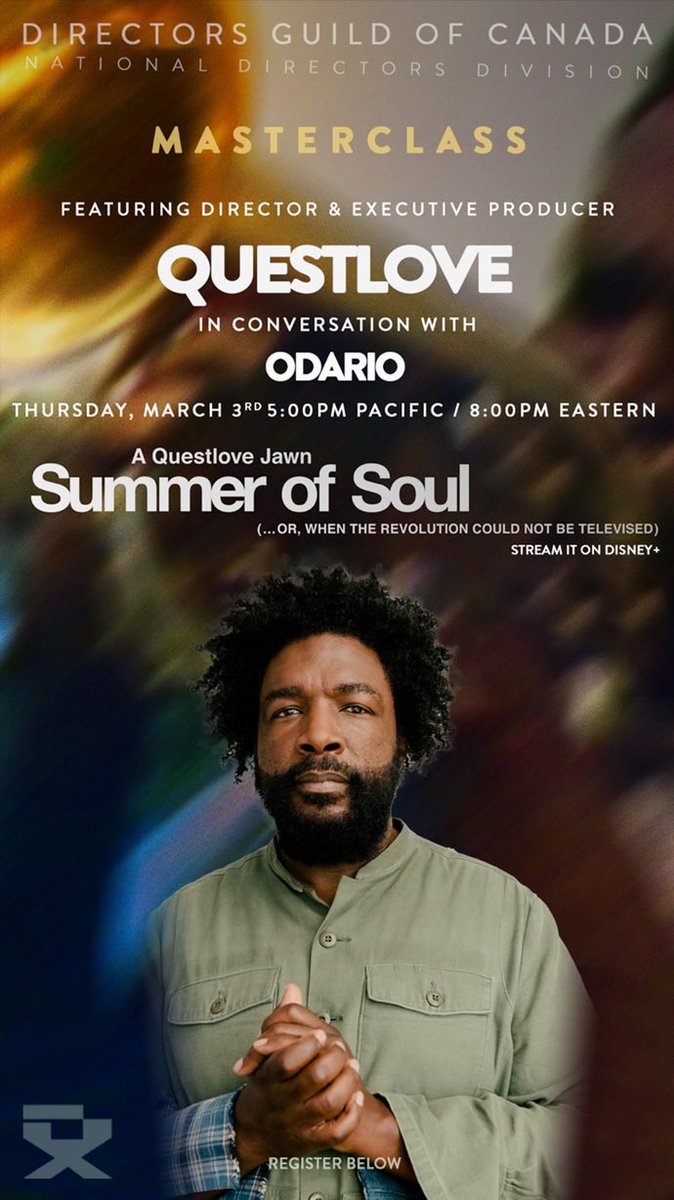 THUR MARCH 3 
@ 8PM EST 

I’ll be in conversation with
<a href="/questlove/">?st</a> 

Register Here:
us02web.zoom.us/webinar/regist…