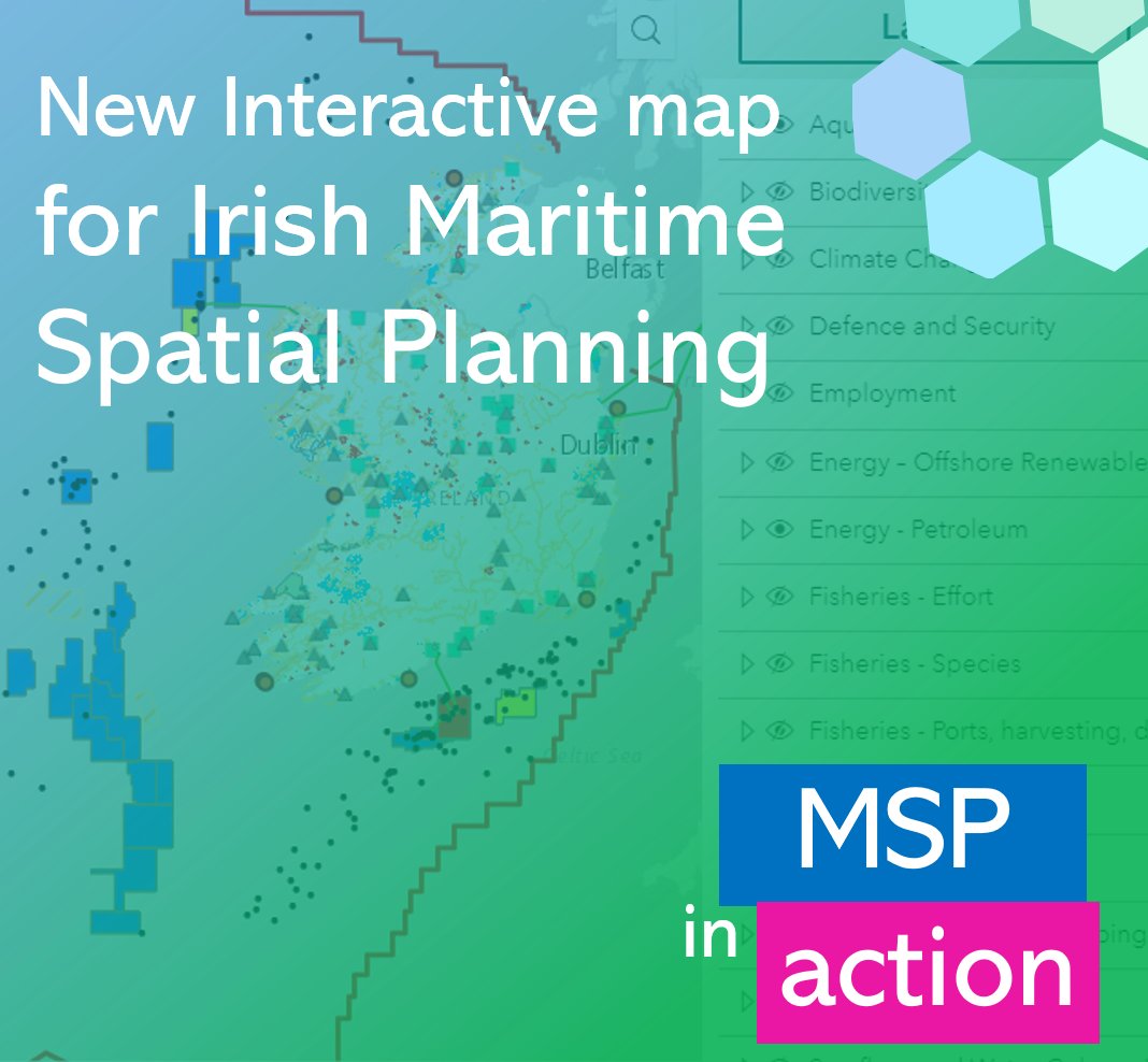 New online tool for Irish MSP ✨👉🇮🇪🗺👈✨
This interactive digital tool for #MarineSpatialPlanning in #Ireland has just been launched. Click quick & #turasmaith! 👉maritime-spatial-planning.ec.europa.eu/events/new-onl…