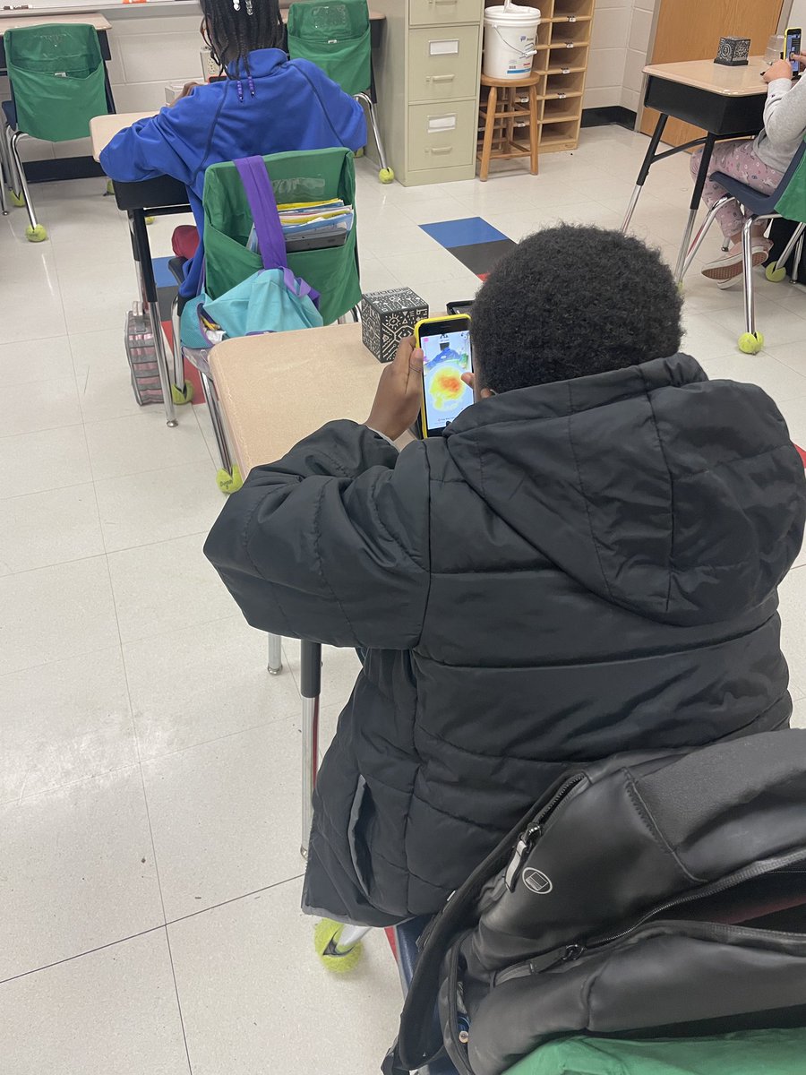 techyviewteach's tweet photo. 4th grade students at @matbulldogs used @MergeVR to explore space and the stars today! #MergeCube #HappyClassrooms https://t.co/QJGV4ImedZ
