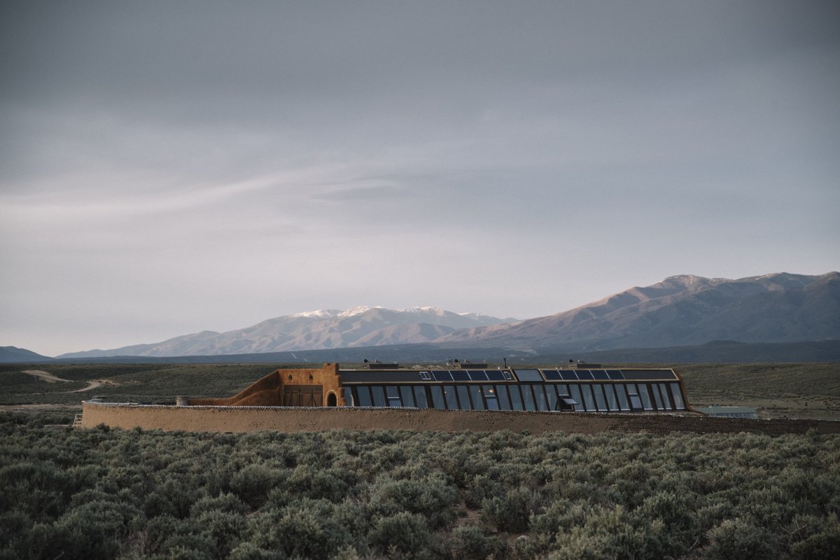 NewMexico's tweet photo. Have you visited the earthship community in Taos? #NewMexicoTrue https://t.co/ZVf6tEKUZd