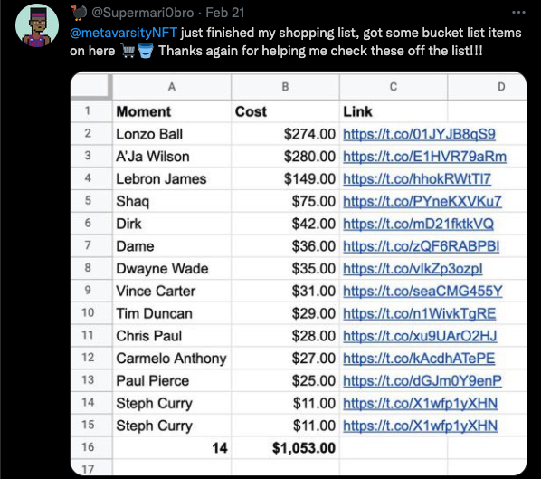 🚨TOPSHOT GIVEAWAY for next 24hrs to kickoff our Presale Drop🚨Ends 1PM ET

Win any TS moment(s) of your choice - Just RT to enter! Every RT adds $1 to pot (100RTs=$100). Last Pot:💰$1,053

Comment your MVS username for extra entry!

Must follow for DMs!

x.com/metavarsityNFT…