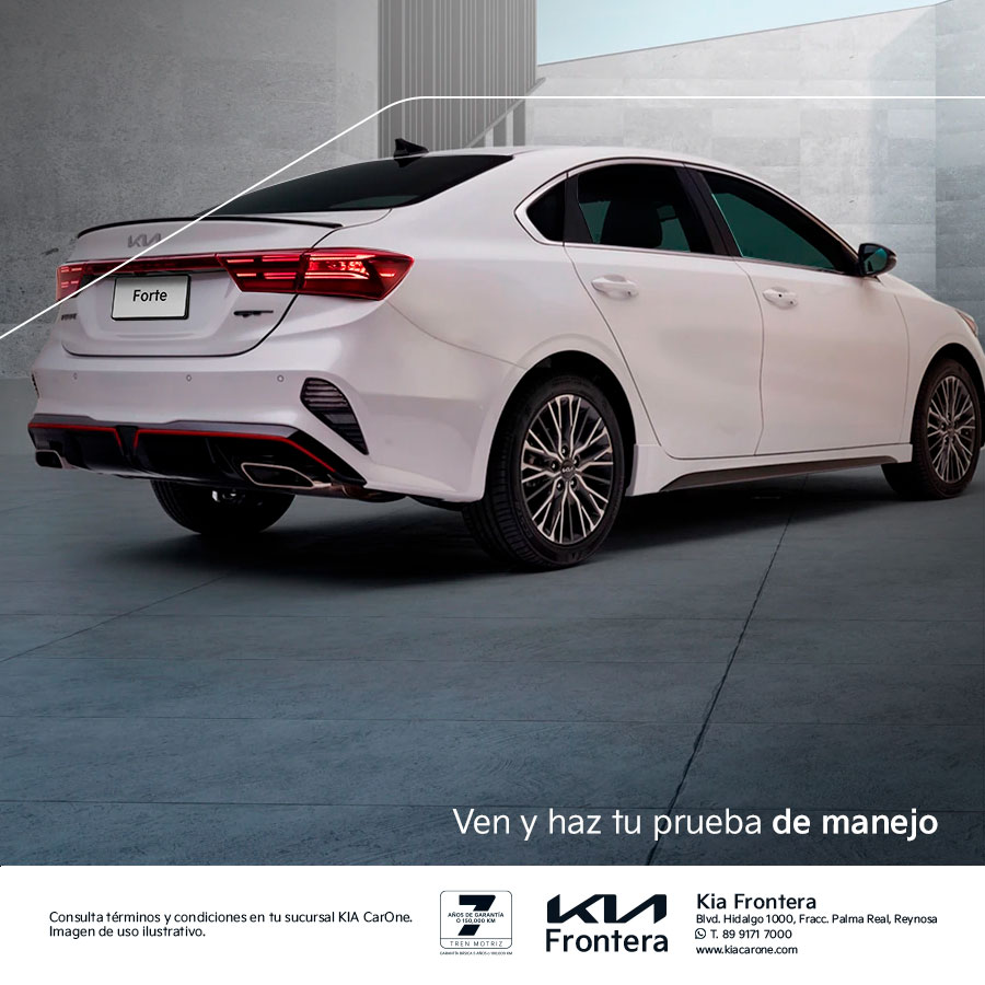 KiaFrontera's tweet photo. Visítanos y realiza tu prueba de manejo. Estrena tu nuevo Kia Forte Sedán 2022. Solicitar tu Crédito y Cotización en Línea.

📲Llámanos al: 899-171-7000 y aclara tus duda.
📍Visítanos en tu sucursal de #KiaFrontera y conoce sus cualidades. https://t.co/BoLdVuwJPj
