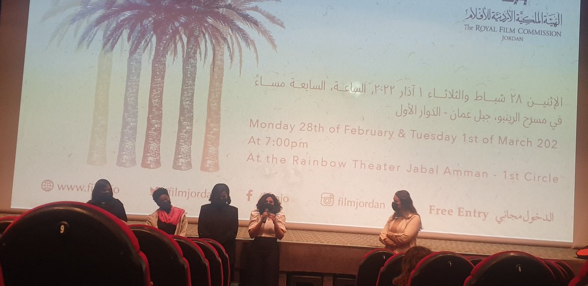 NadaDoumani's tweet photo. Great discussion with Saudi filmmakers around their film "Becoming". Profound and daring, a different perspective on Saudi society and precisely on women issues, related to their environment  yet universal https://t.co/R7LIXV1sXU