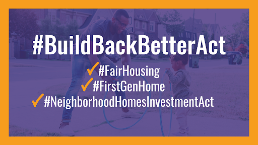 RealBankReform's tweet image. Discrimination presents obstacles for too many to be the first in their family to own a home. Congress must pass the #BuildBackBetterAct, &amp;amp; invest in #FirstGenHome and ensure the long-term economic health of individual families and the nation as a whole.  bit.ly/fight-for-BBB.