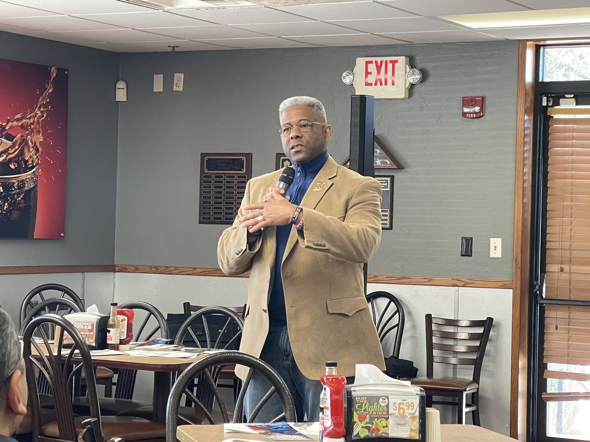 Right now in Round Rock, <a href="/West4Texas/">West4Texas</a> holding a get-out-vote rally ahead of tomorrow’s Republican Primary. 

“We have got to make a stand for freedom and liberty” Allen West says