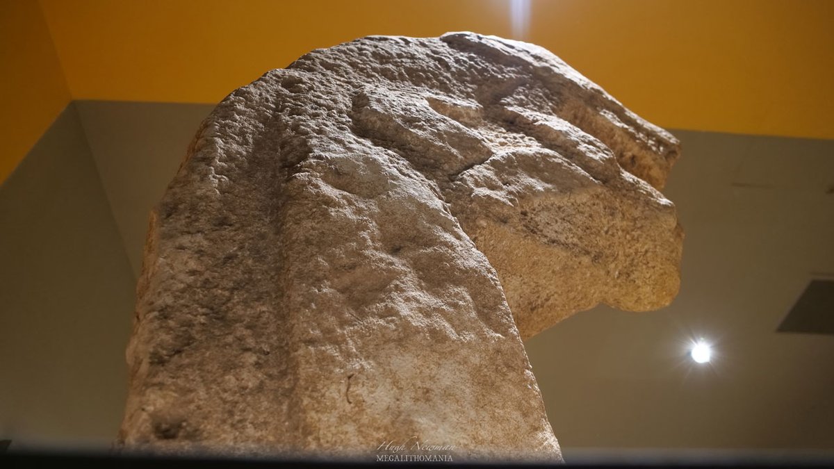 MEGALITHOMANIA's tweet photo. Karahan Tepe statue of human with leopard, found in the main enclosure, now at Sanliurfa Museum, Turkey. Watch video here: https://t.co/NaXFHhgrKR, a 'Top 10' of the finds.
#karahantepe #sanliurfa #ancient #prepotteryneolithic #gobeklitepe #megalithomania #WeirdestThingsIveSeen https://t.co/XKwyuqdGFe