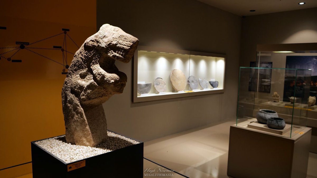 MEGALITHOMANIA's tweet photo. Karahan Tepe statue of human with leopard, found in the main enclosure, now at Sanliurfa Museum, Turkey. Watch video here: https://t.co/NaXFHhgrKR, a 'Top 10' of the finds.
#karahantepe #sanliurfa #ancient #prepotteryneolithic #gobeklitepe #megalithomania #WeirdestThingsIveSeen https://t.co/XKwyuqdGFe