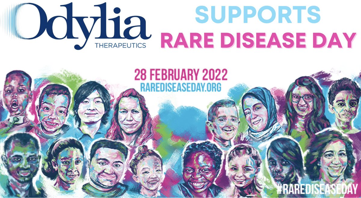 OdyliaTx's tweet photo. Today, on #RareDiseaseDay, Odylia joins the world in raising awareness about people living with a #raredisease.Our mission is to accelerate the development of treatments for rare diseases. Stay tuned for the launch of resources to support our vision loss programs. #RPGRIP1 #USH1C https://t.co/f2aPhUichk