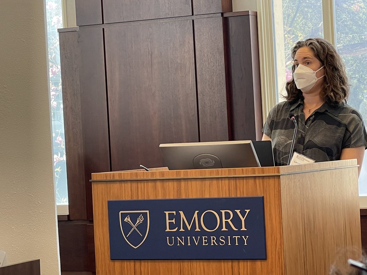 emory_research's tweet photo. Today’s #ConstructiveCollisions is centered on the topic of AI.Humanity! We’ve just heard great lightning talks from Dr. Abeed Sarker, Dr. Lauren Klein, Dr. John Banja, and Dr. Joyce Hu. More to come! https://t.co/VA3xa3eL8c