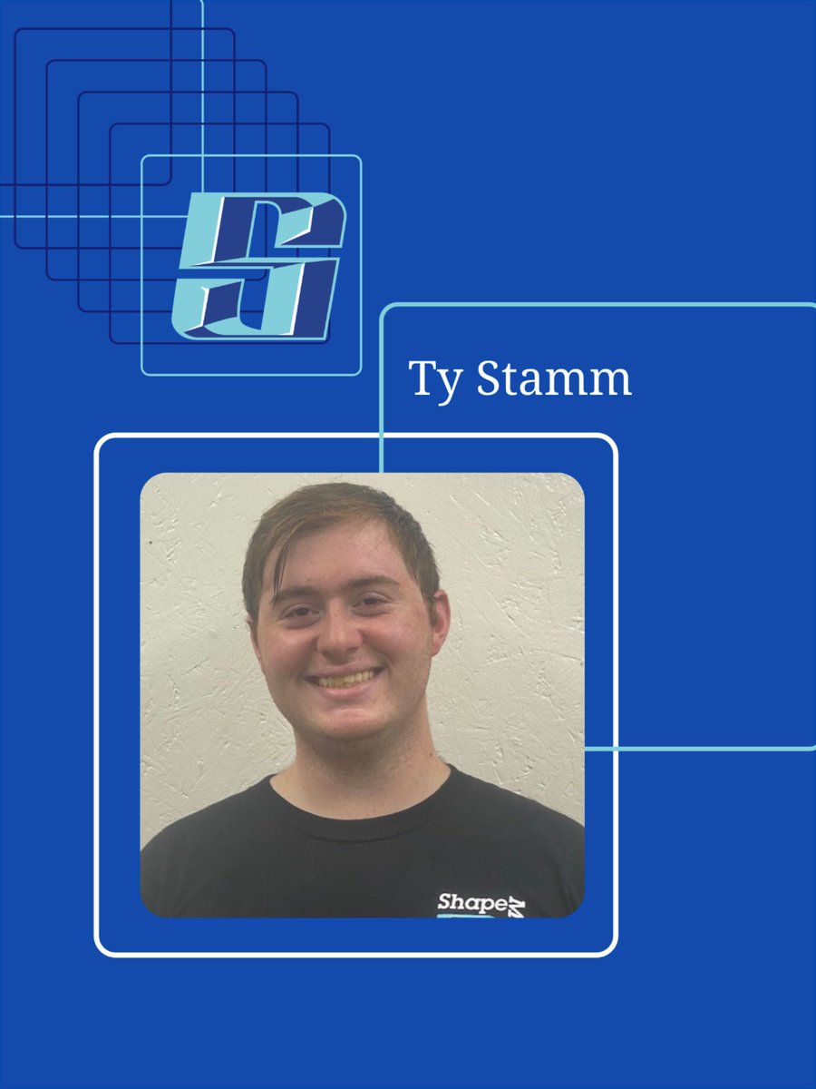 Today we are highlighting our production worker, Ty Stamm. Over the past few months, he has gained experience in how production work is beginning to learn CAD and train on programming our CNC mills and routers. #employeeofthemonth