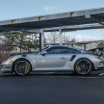 PorscheMarket's tweet photo. This 2016 #Porsche 911 GT3 RS is finished in GT Silver Metallic over a Black and GT Silver alcantara interior and has just under 3k original miles. #PorscheMarketplace

▶️ https://t.co/SWy3SSKpST https://t.co/8beBhaqsJJ